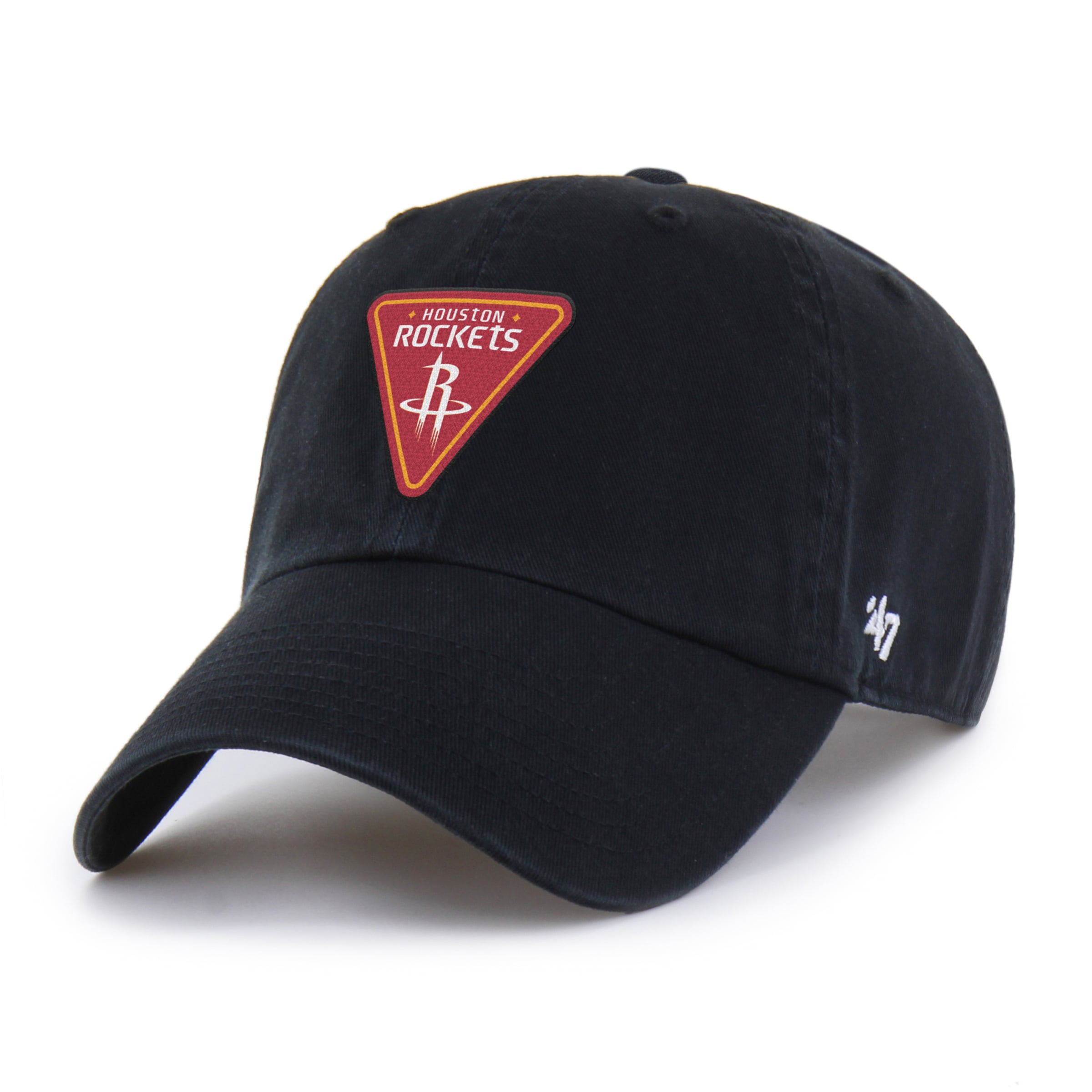 Men's Houston Rockets '47 Black Alternate Clean Up Adjustable Hat