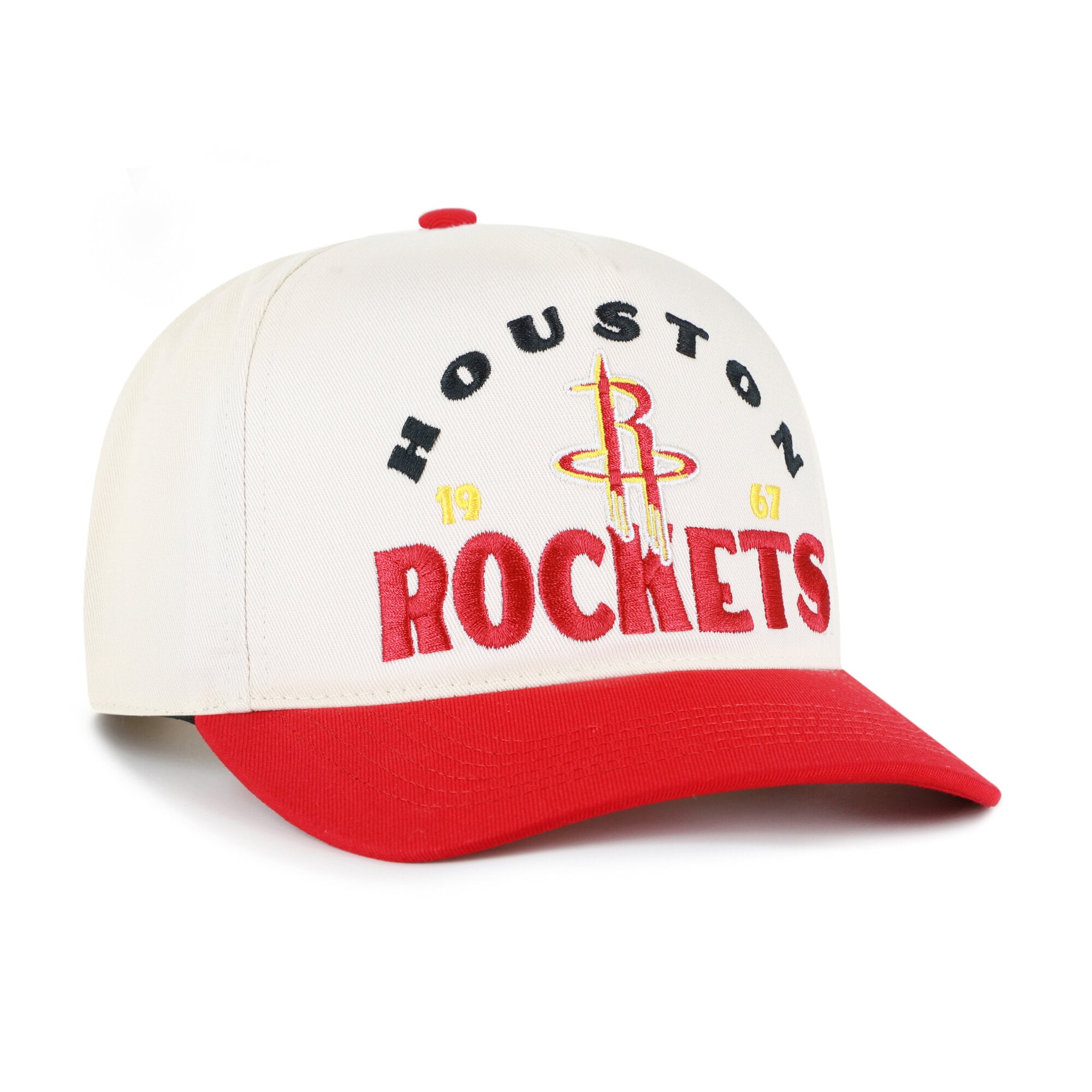 Men's '47 Natural Houston Rockets Arcitext Hitch Adjustable Hat