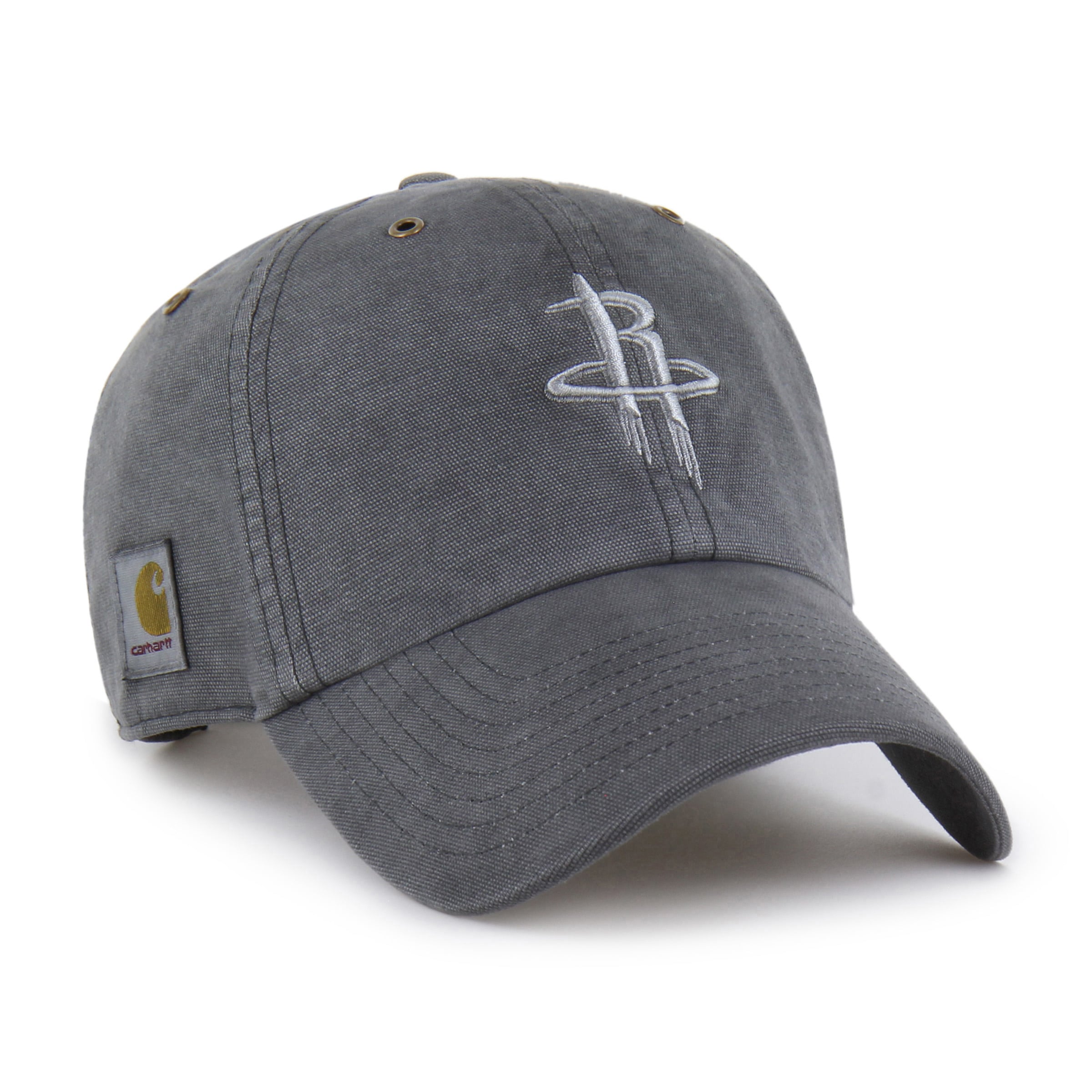 Casquette ajustable Carhartt x '47 pour homme, coloris anthracite, Houston Rockets Clean Up