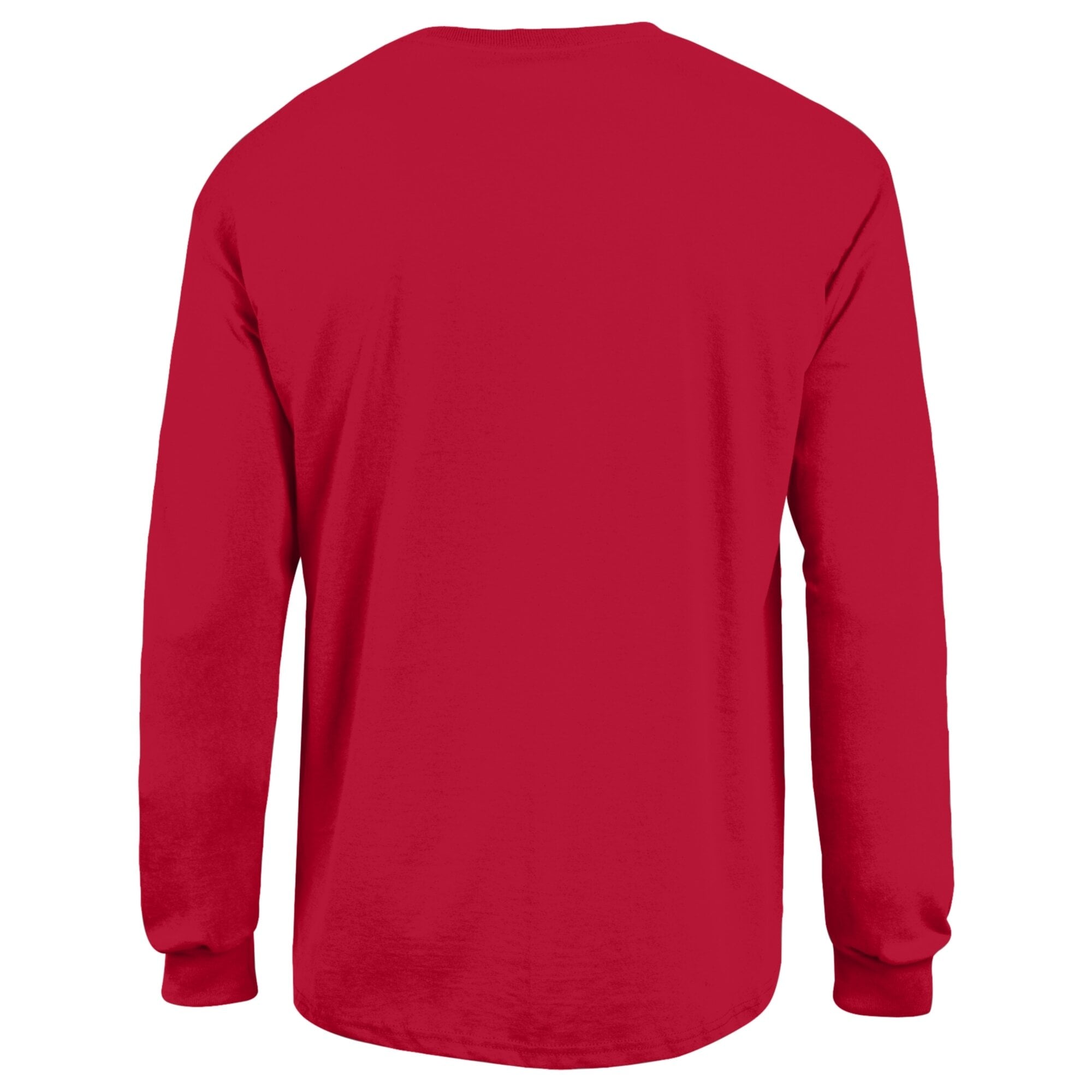 T-shirt à manches longues Champion rouge Houston Rockets pour homme
