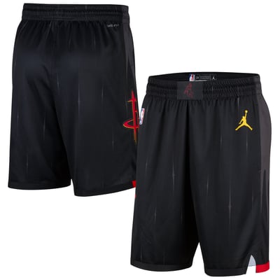 Houston Rockets Jordan Brand Statement Edition Swingman Shorts - Black