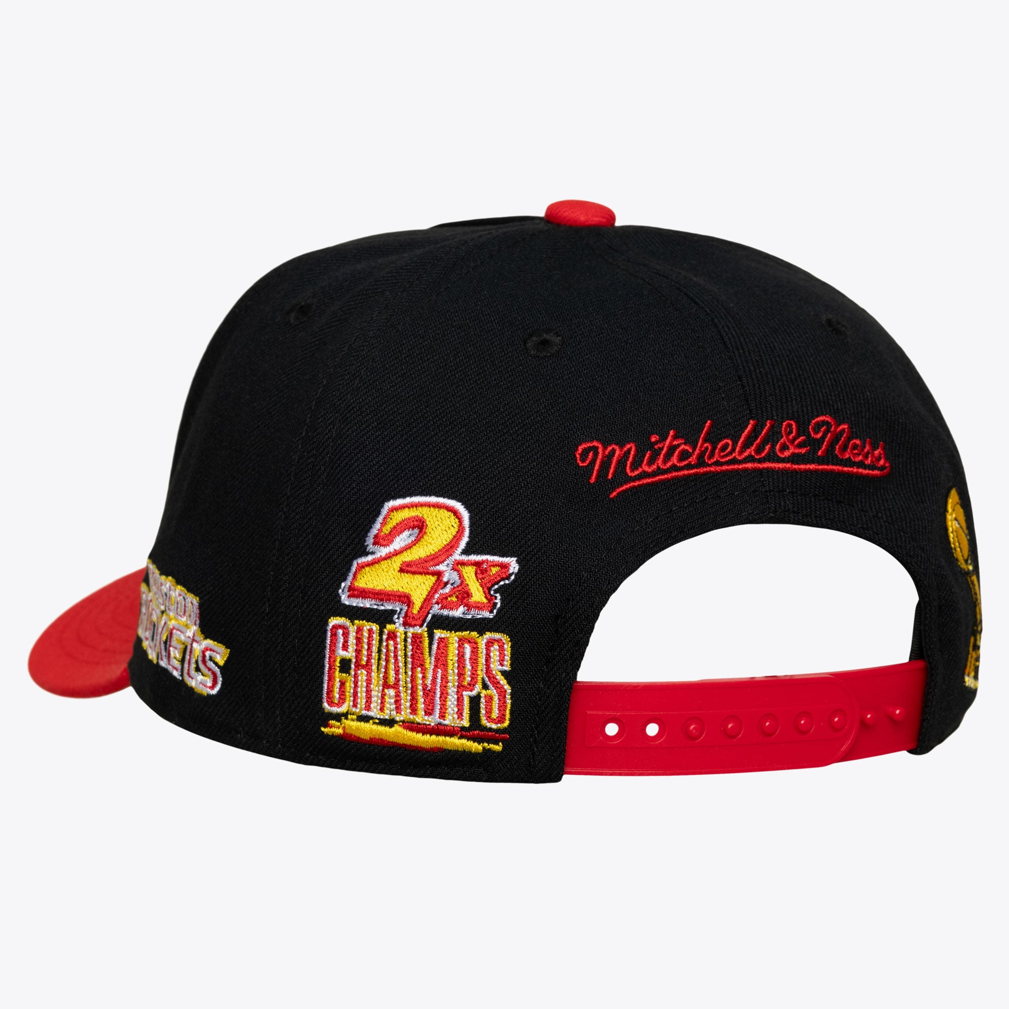 Men's Mitchell & Ness Black Houston Rockets True Legacy Pro Snapback Hat