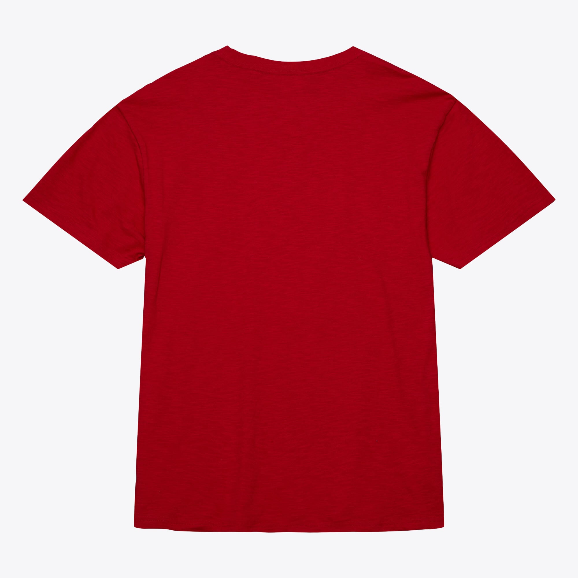 T-shirt Mitchell & Ness rouge Houston Rockets Hardwood Classics Legendary Slub pour homme