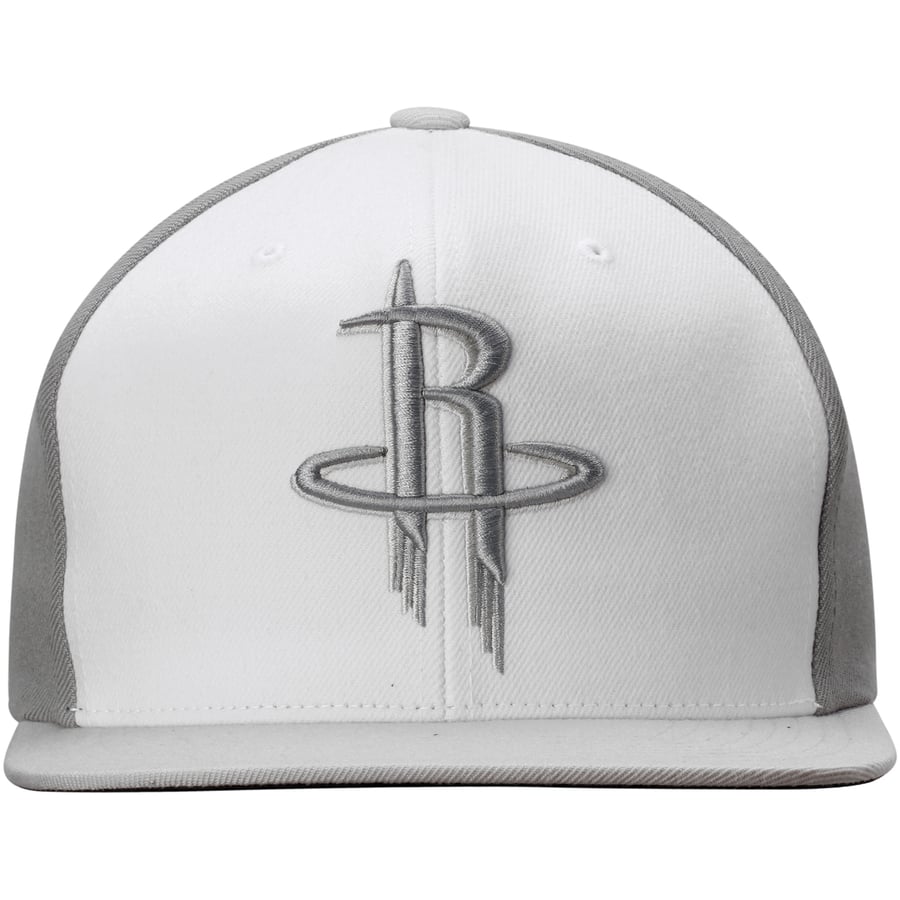 Rockets Logo White ROCKET Snapback 9FIFTY Cap Tricolore Sports