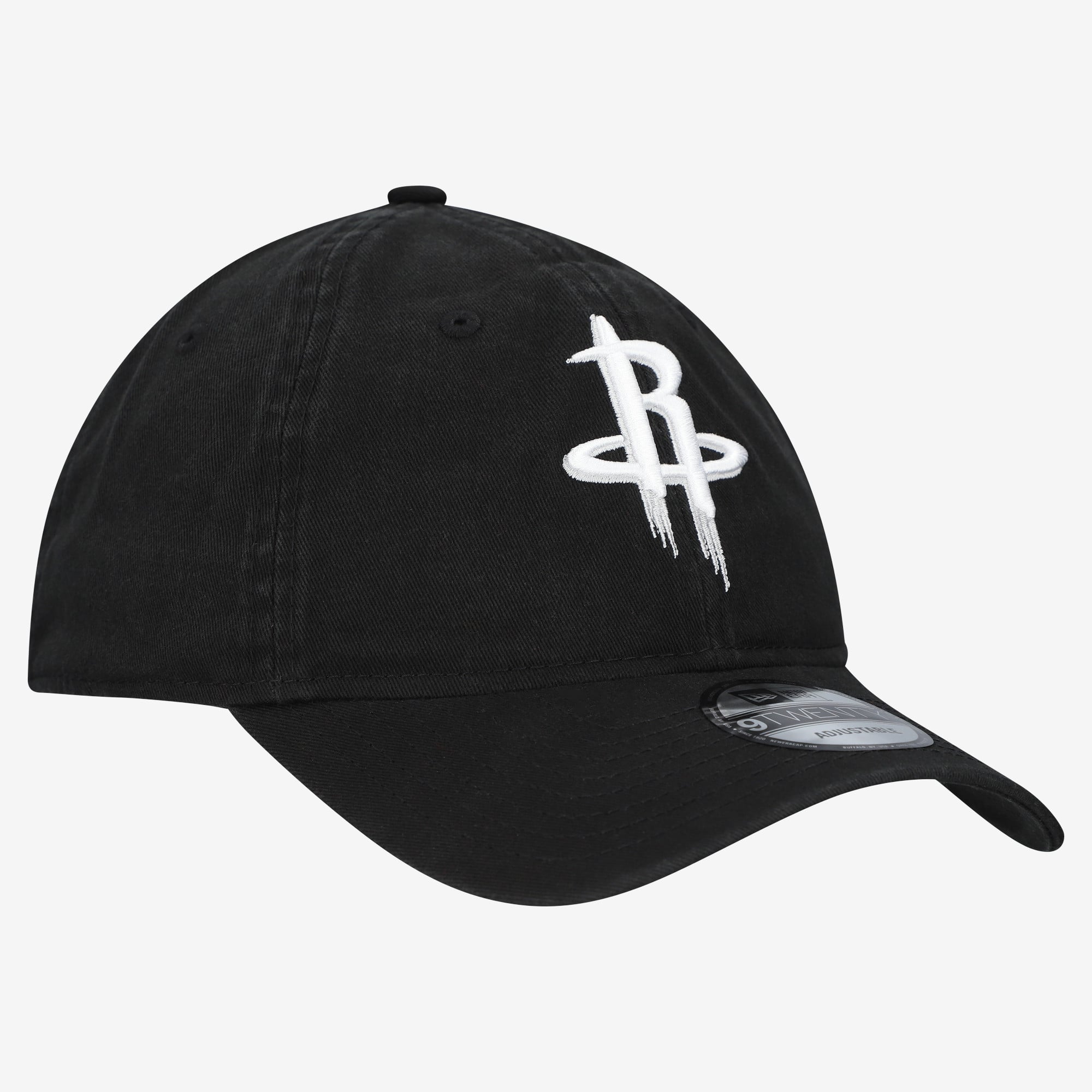 Casquette ajustable New Era 9TWENTY noire pour homme, Houston Rockets