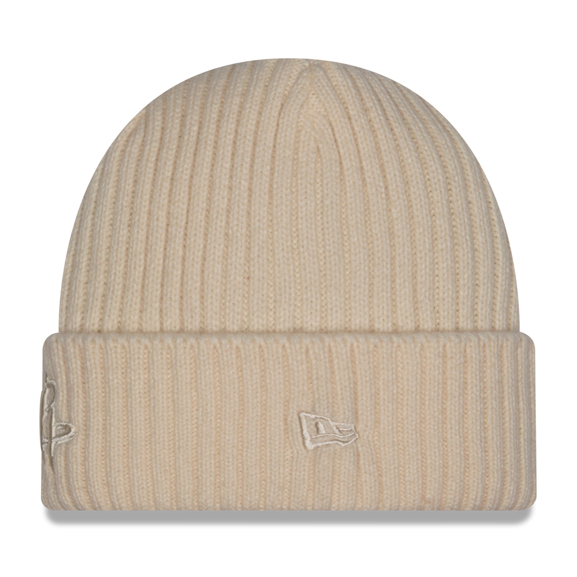 Bonnet à revers New Era crème Houston Rockets pour homme
