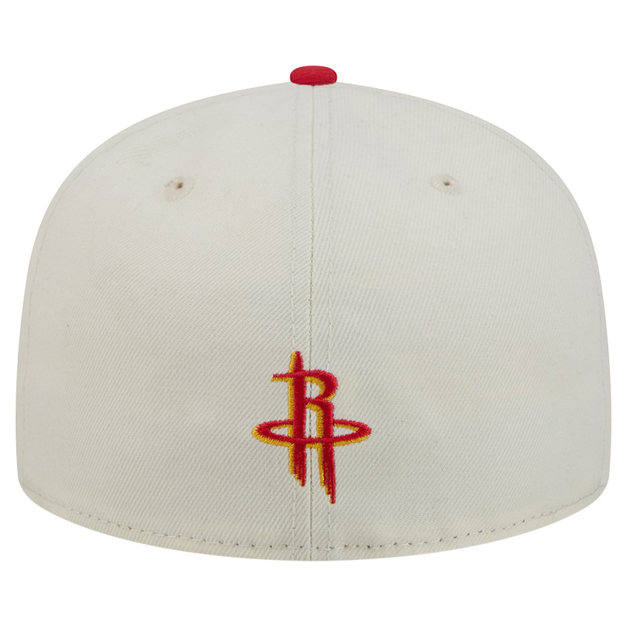 Casquette ajustée New Era Deceptor 59FIFTY crème/rouge pour homme