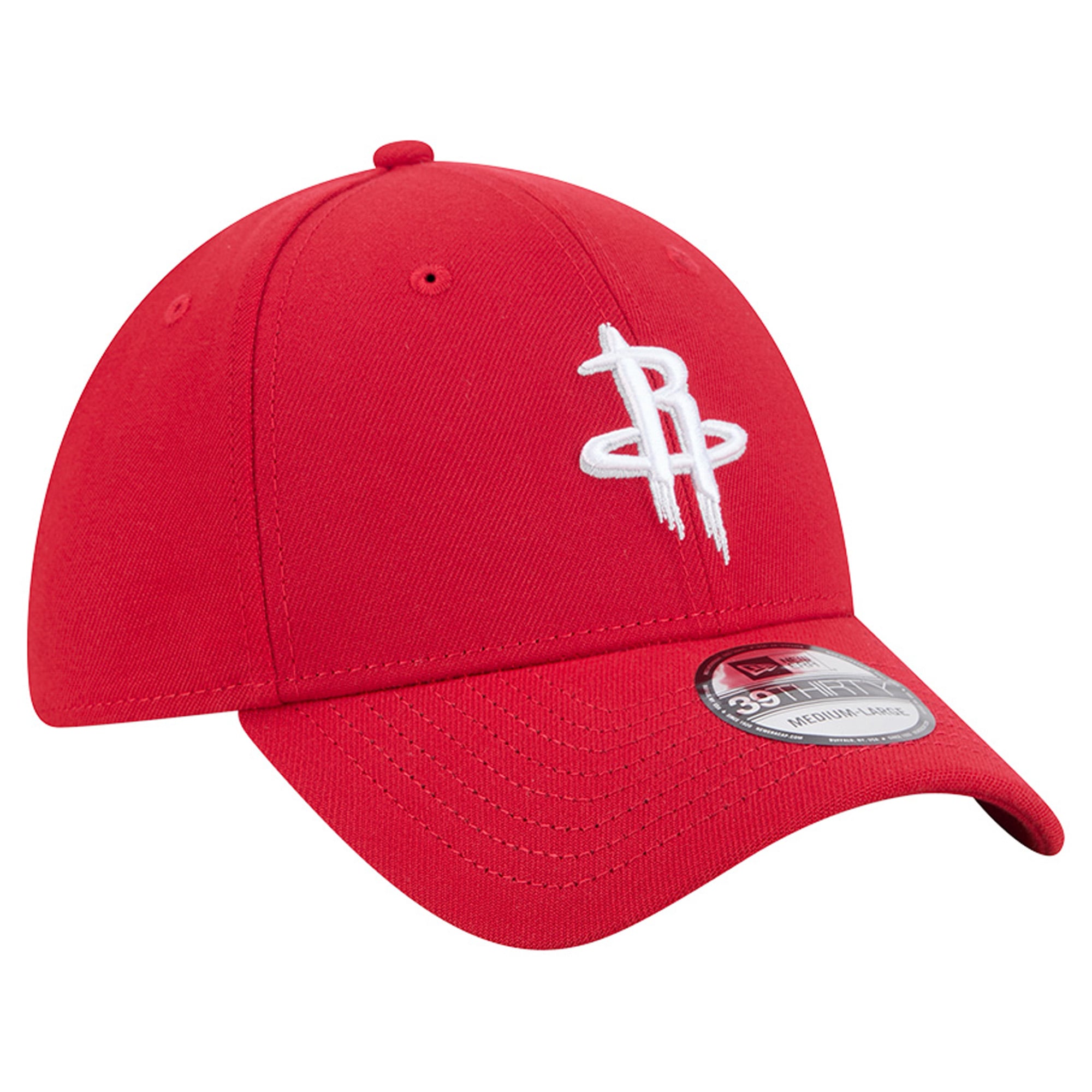 Men's New Era Red Houston Rockets 39THIRTY Flex Hat