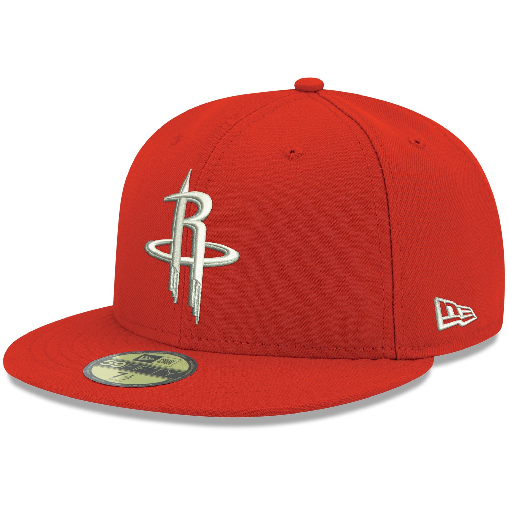 Men's Houston Rockets New Era Red Official Team Color 59FIFTY Fitted Hat