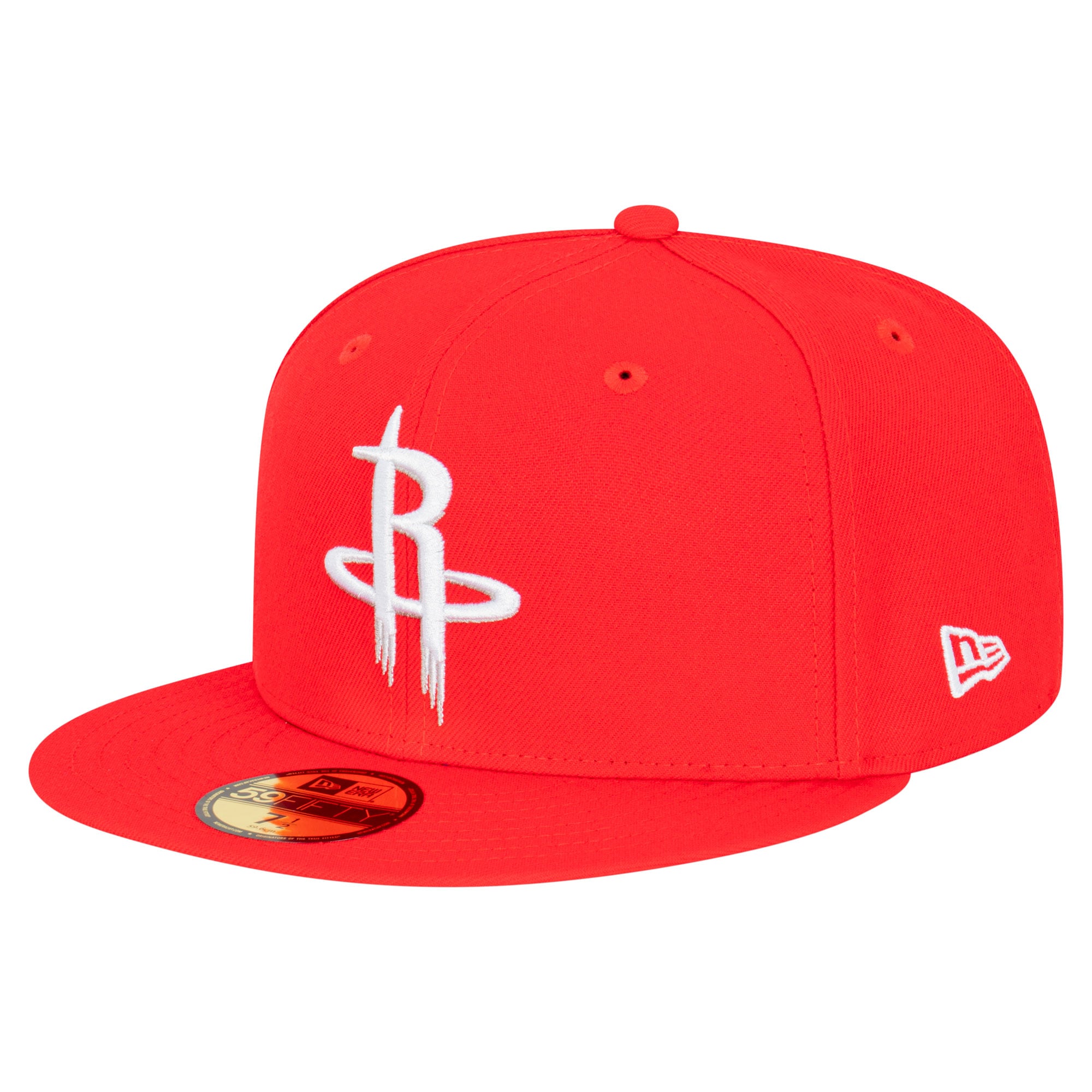 Men's Houston Rockets New Era Red Team 59FIFTY Fitted Hat