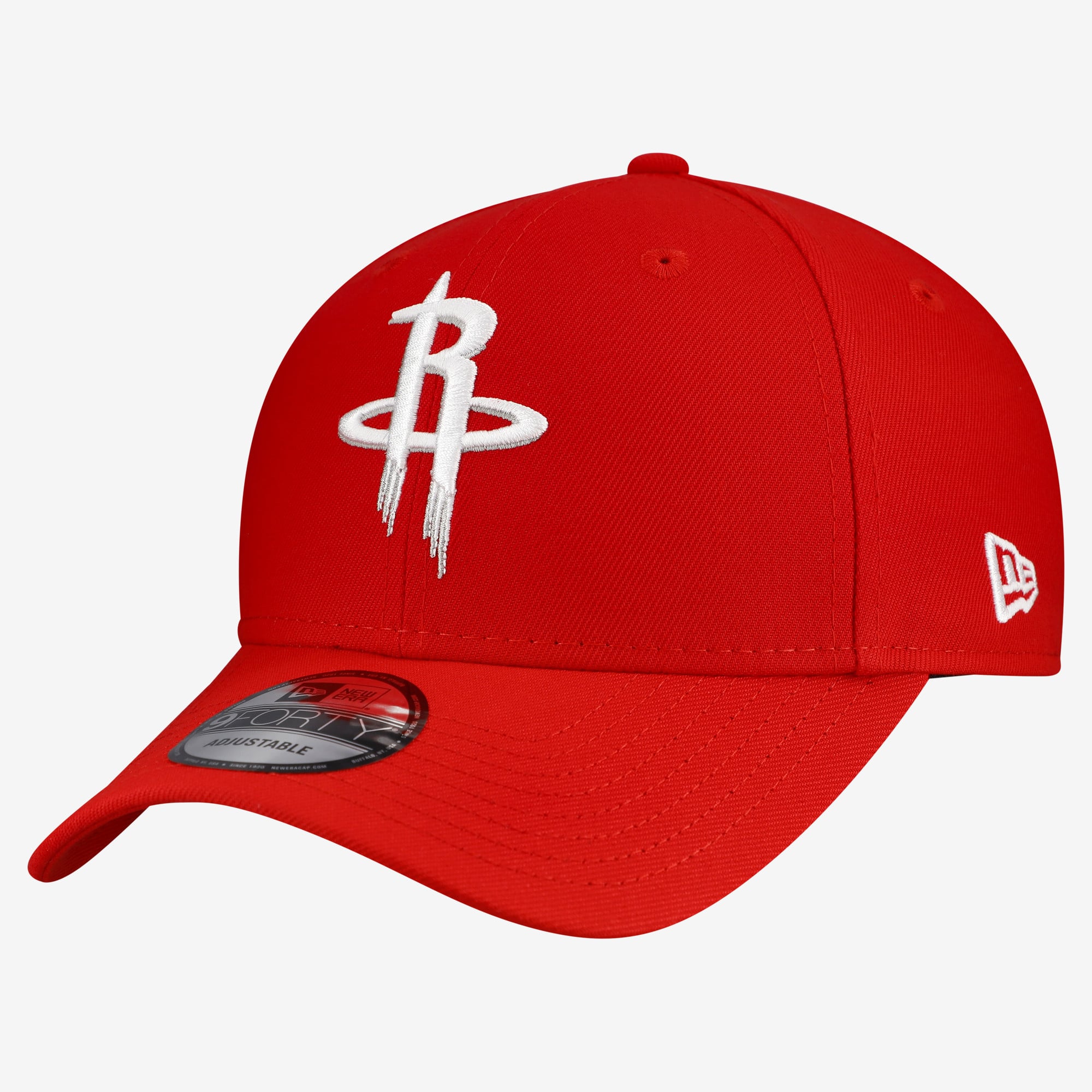 Men's Houston Rockets New Era Red Team 9FORTY Adjustable Hat