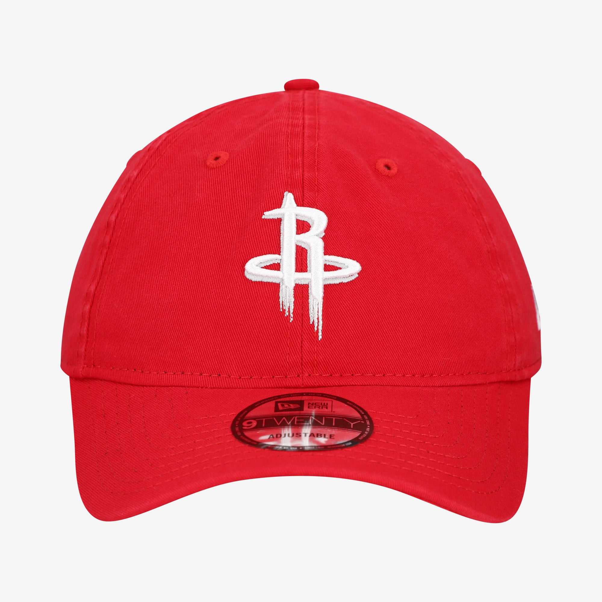 Men's New Era Red Houston Rockets Team 9TWENTY Adjustable Hat