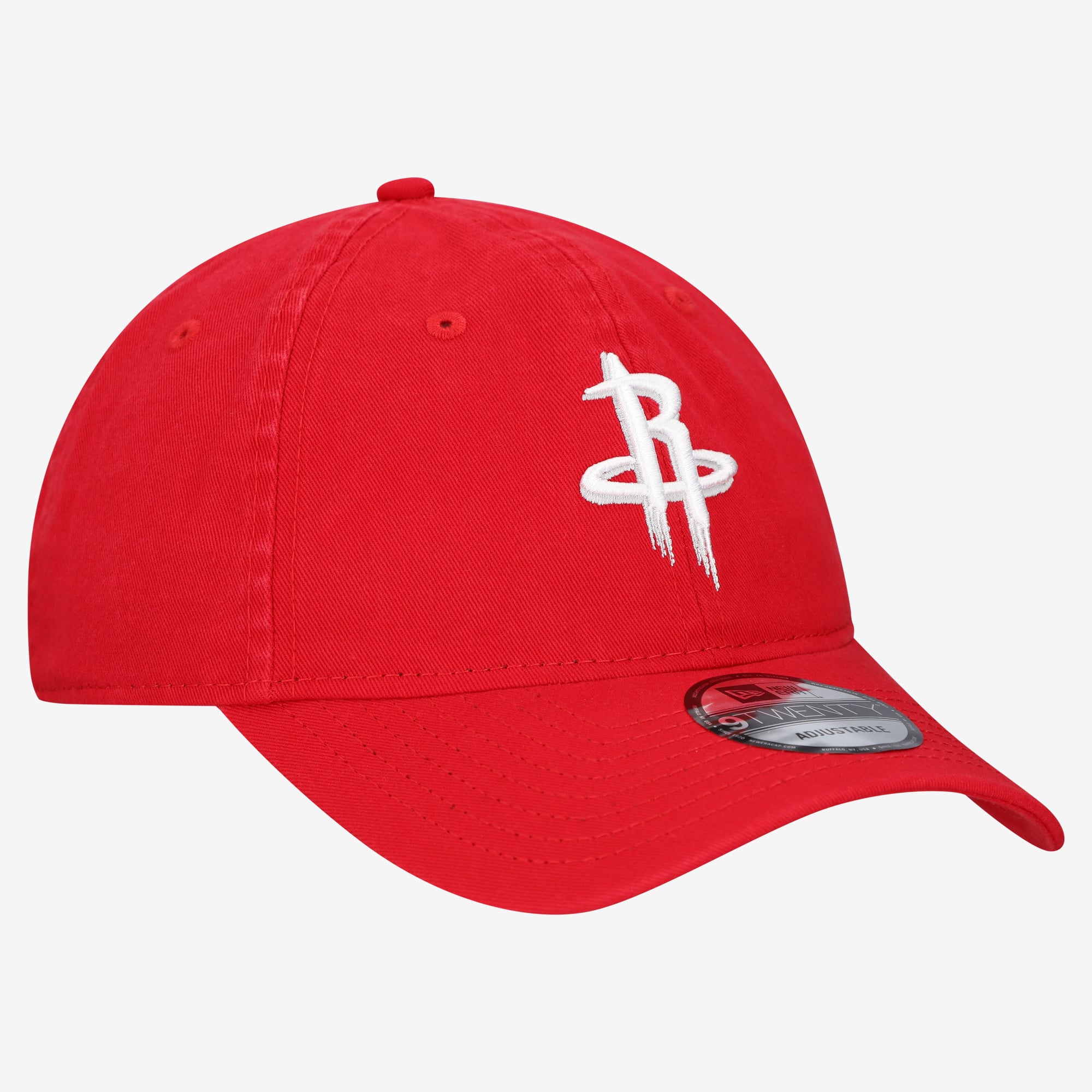 Men's New Era Red Houston Rockets Team 9TWENTY Adjustable Hat