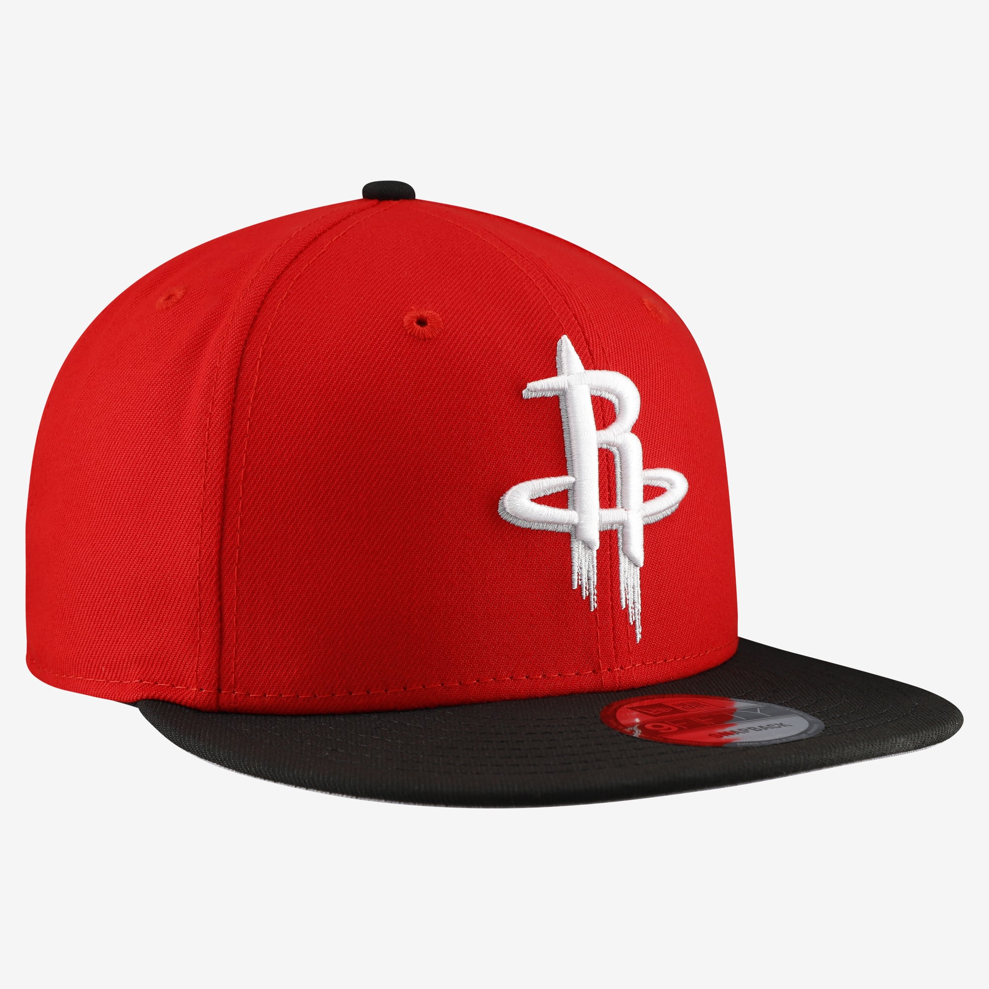 Men's New Era Red Houston Rockets Two-Tone 9FIFTY Snapback Hat