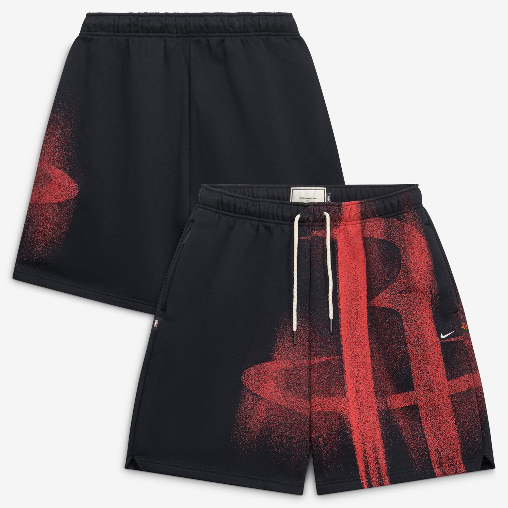 Short de sport Nike Black Houston Rockets 2026 Standard Issue pour homme