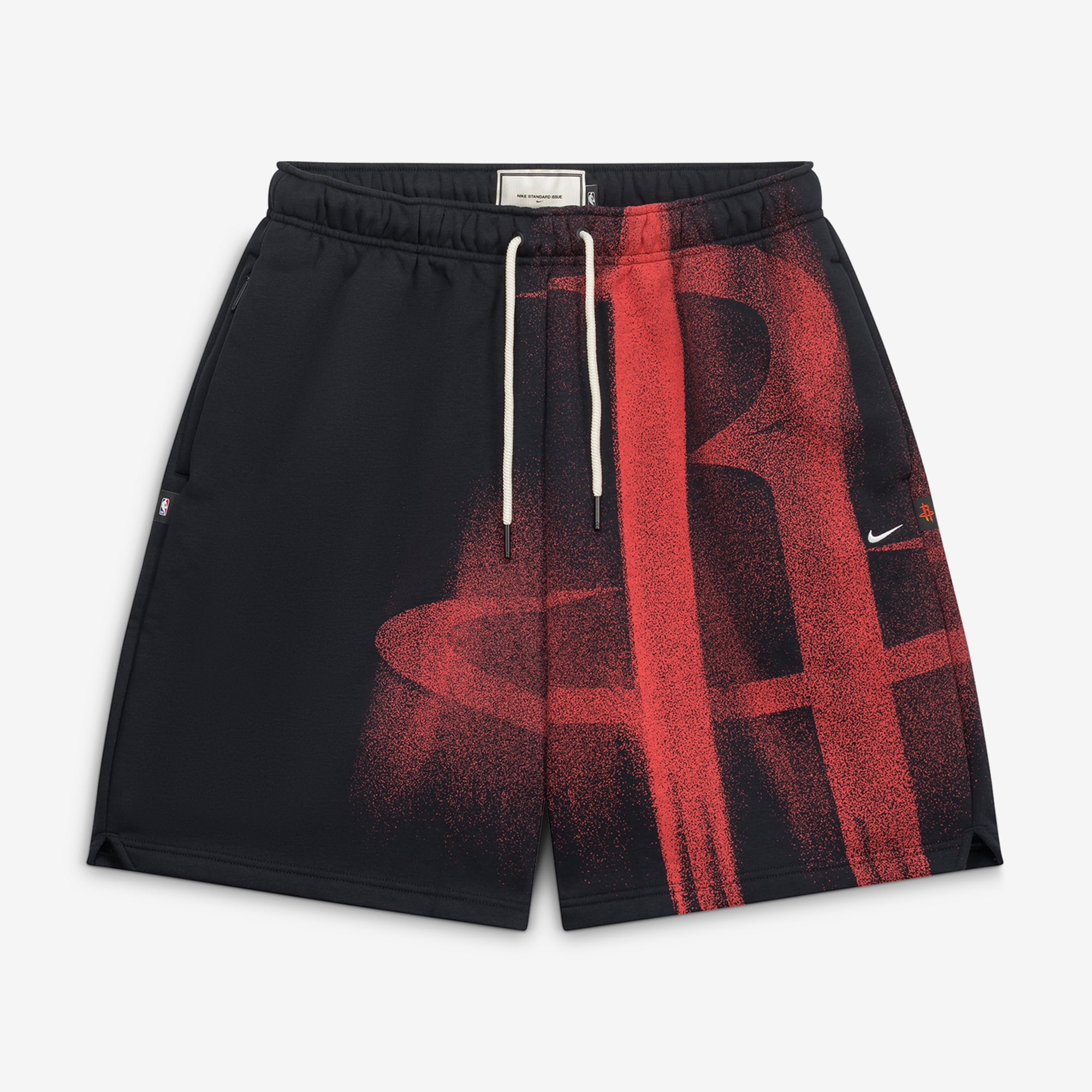 Short de sport Nike Black Houston Rockets 2026 Standard Issue pour homme