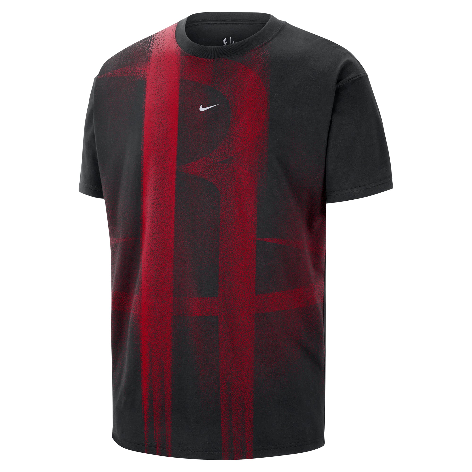 T-shirt d'entraînement Nike noir Houston Rockets 2026 Standard Issue pour homme