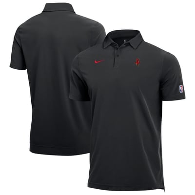  Houston Rockets Nike 2026/27 Dri-FIT Coaches Polo - Black