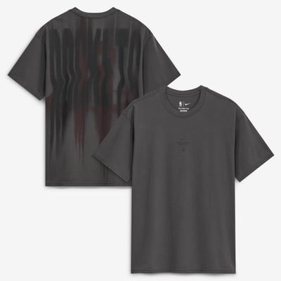Houston Rockets Nike 2026 Standard Issue Pre-Game Max 90 T-Shirt - Charcoal