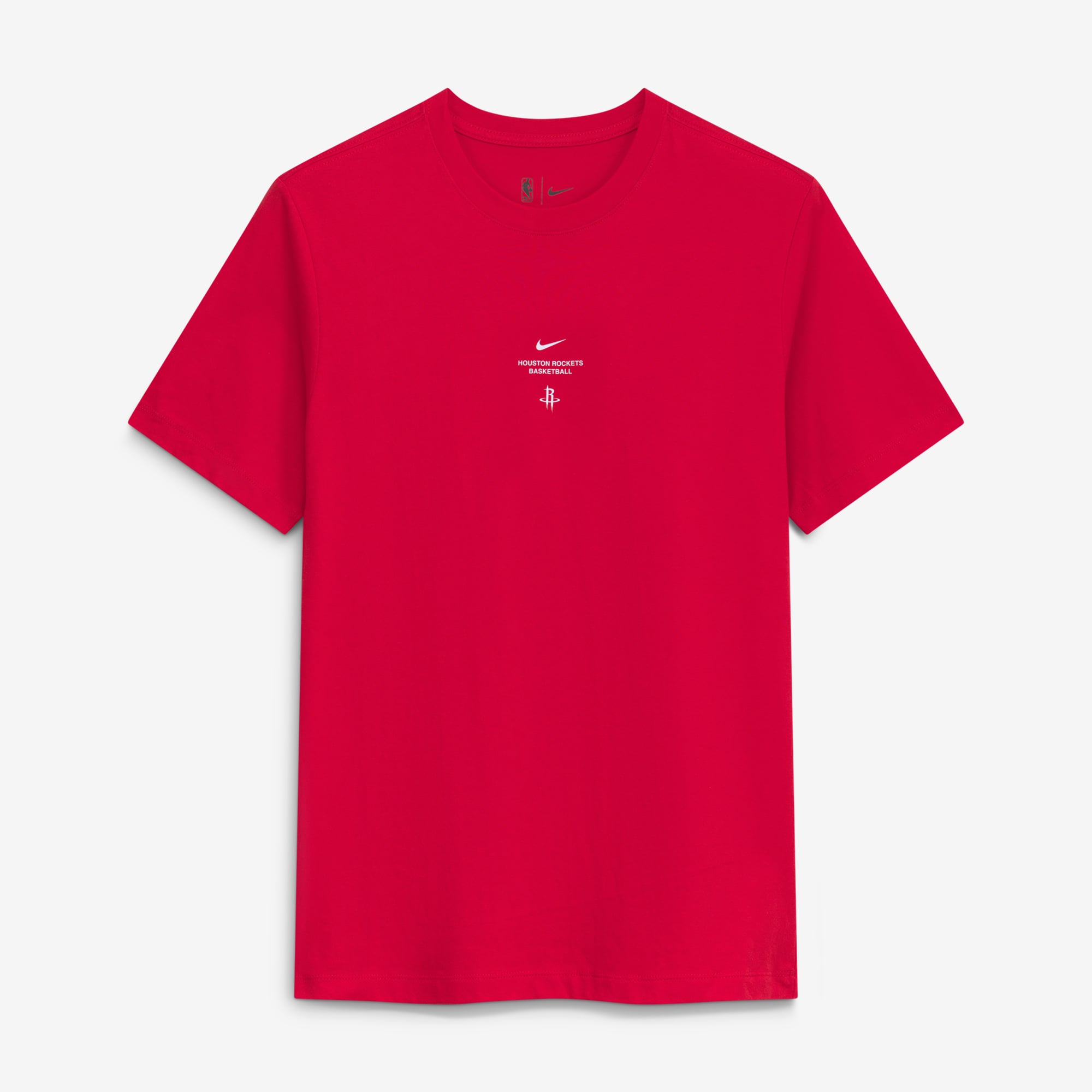T-shirt d'entraînement Nike rouge Houston Rockets 2026 Standard Issue pour homme