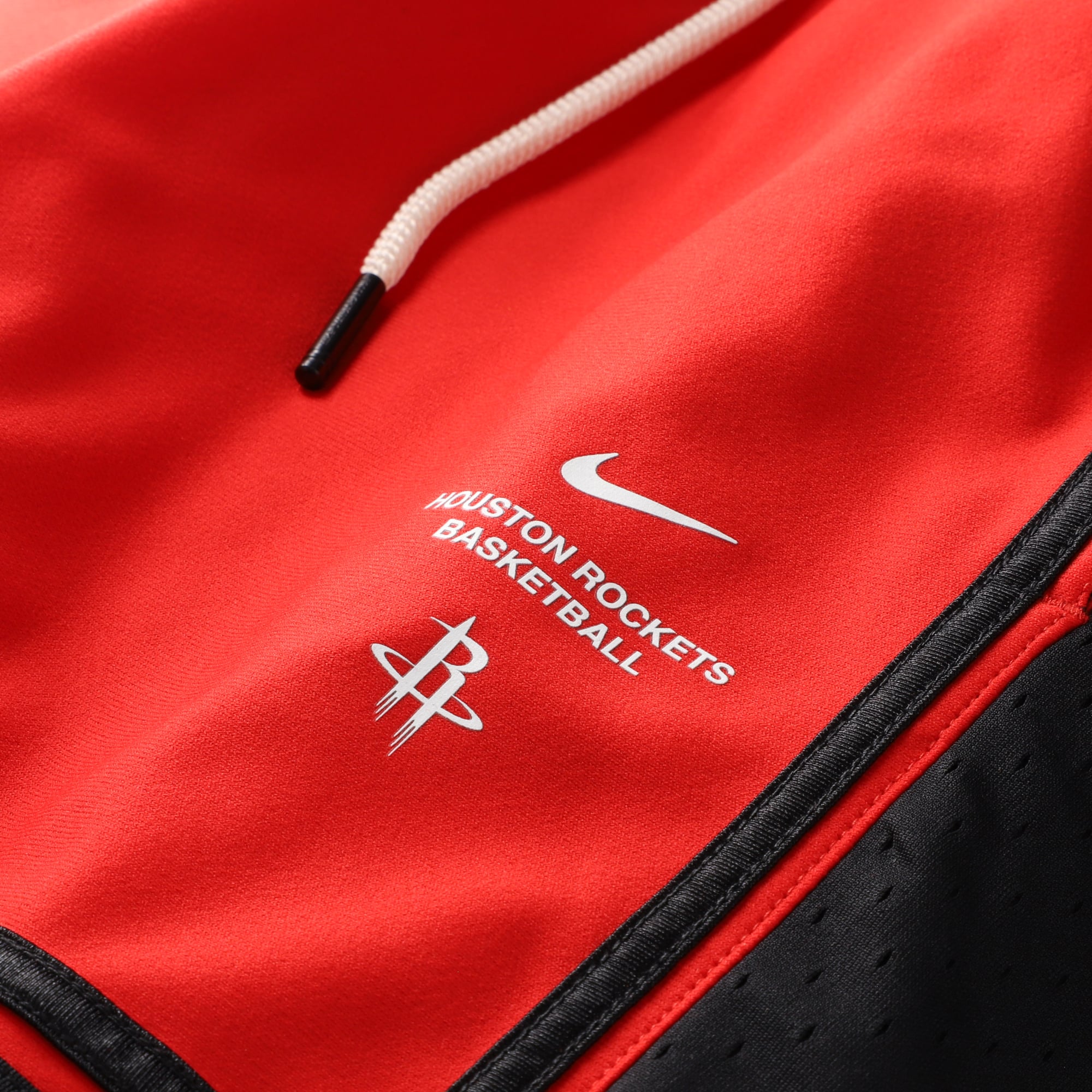 Short de match Nike rouge Houston Rockets 2026 Standard Issue pour homme