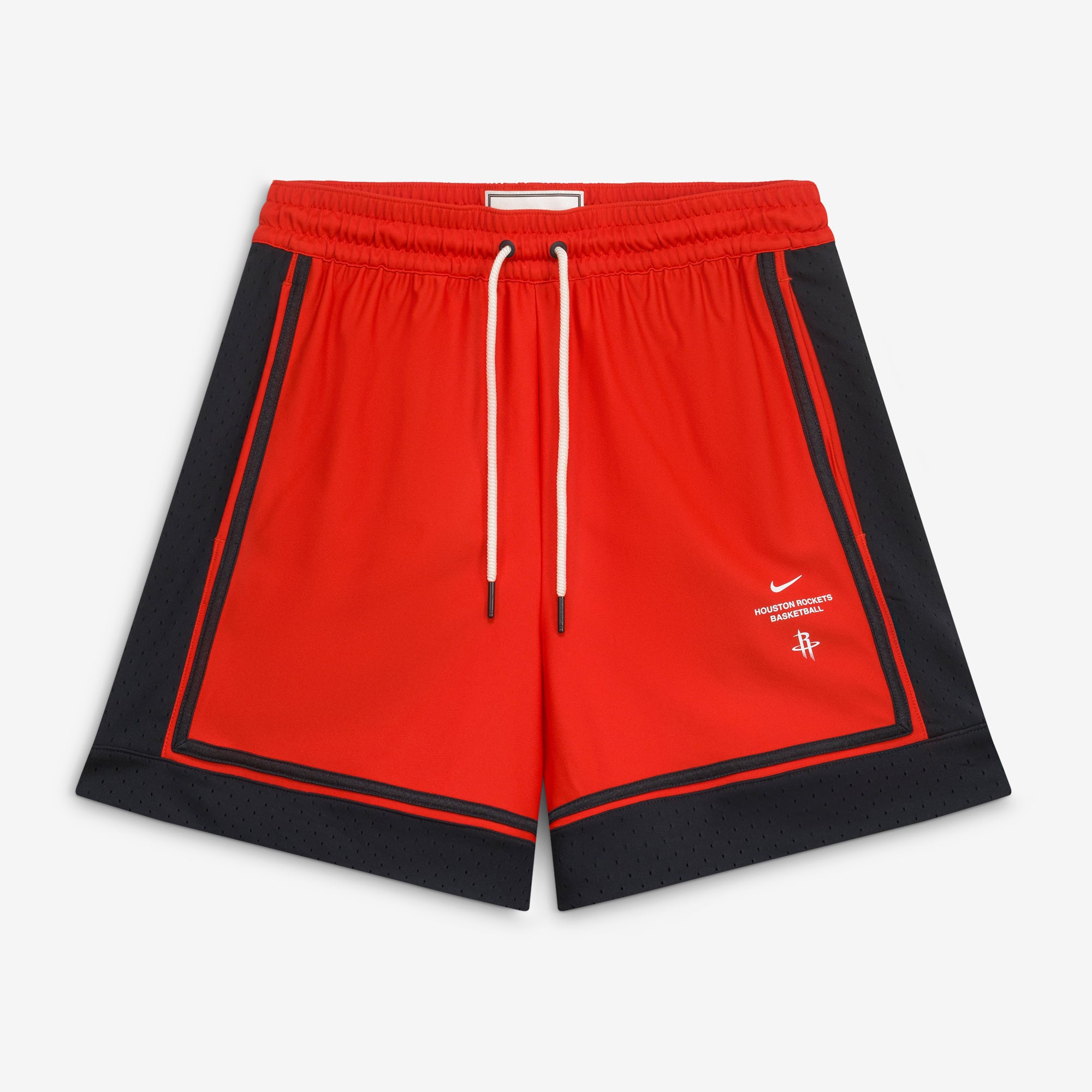 Short de match Nike rouge Houston Rockets 2026 Standard Issue pour homme
