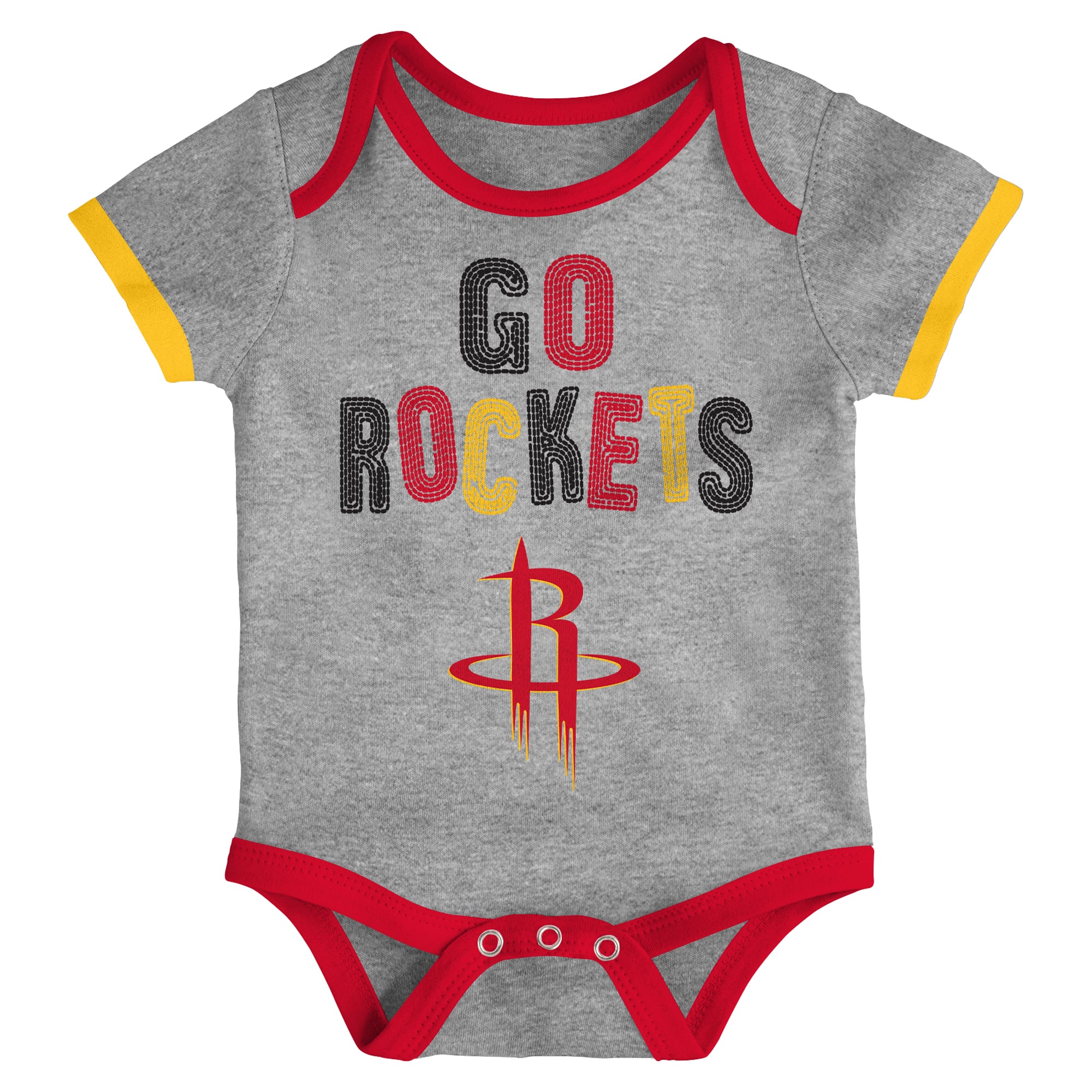 Ensemble de 3 bodies Outerstuff Houston Rockets Born To Ball pour nouveau-né et nourrisson