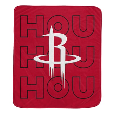  Houston Rockets Pegasus 50" x 60" Abbreviation Echo Ultra Soft Blanket