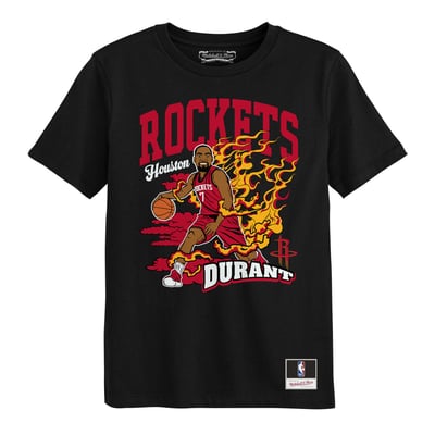 Kevin Durant Houston Rockets Mitchell & Ness Preschool Fired Up T-Shirt - Black