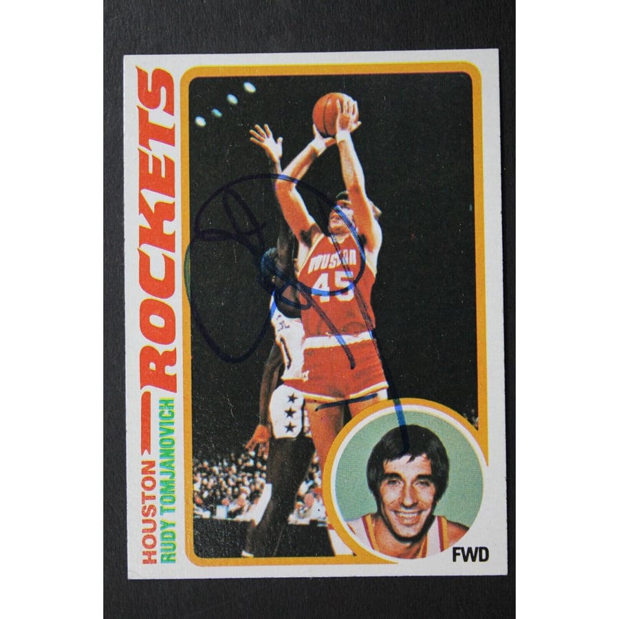 Rudy T Rockets 1978 Houston Rockets