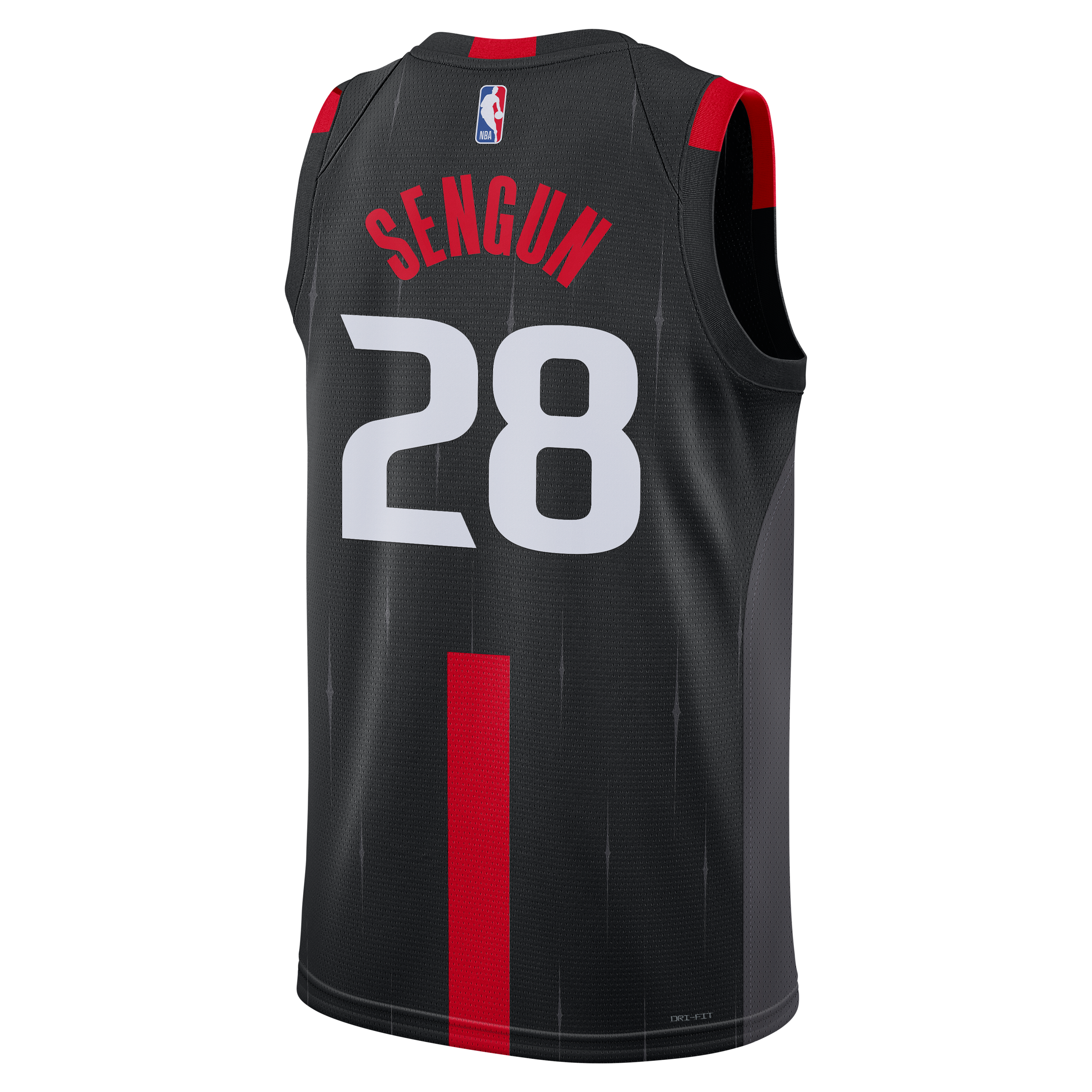 Maillot Swingman unisexe Jordan Brand Alperen Şengün noir Houston Rockets - Édition Statement