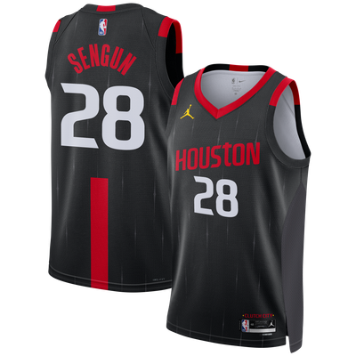Alperen Şengün Houston Rockets Jordan Brand Unisex Swingman Jersey - Statement Edition - Black