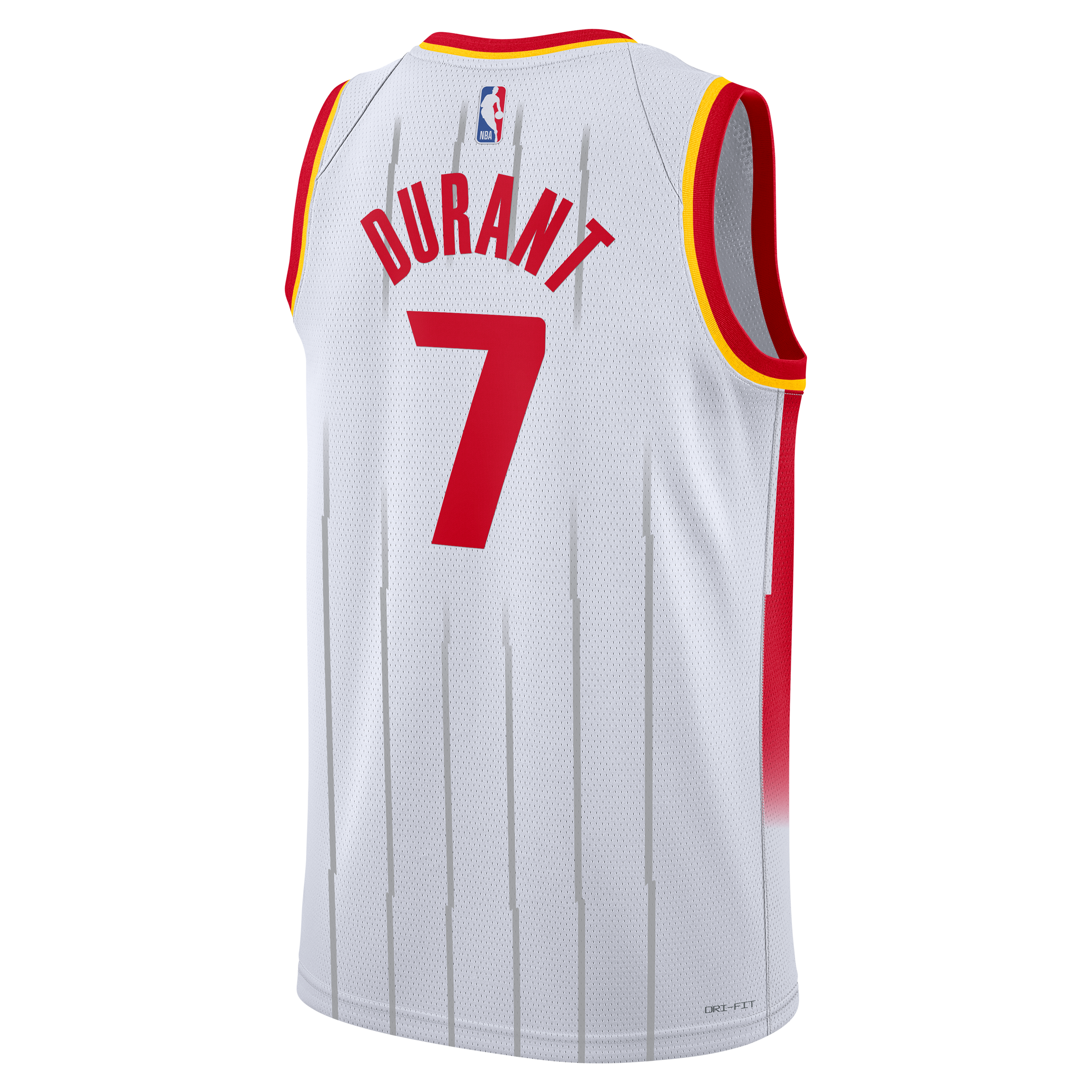 Unisex Nike Kevin Durant White Houston Rockets Swingman Jersey - Association Edition