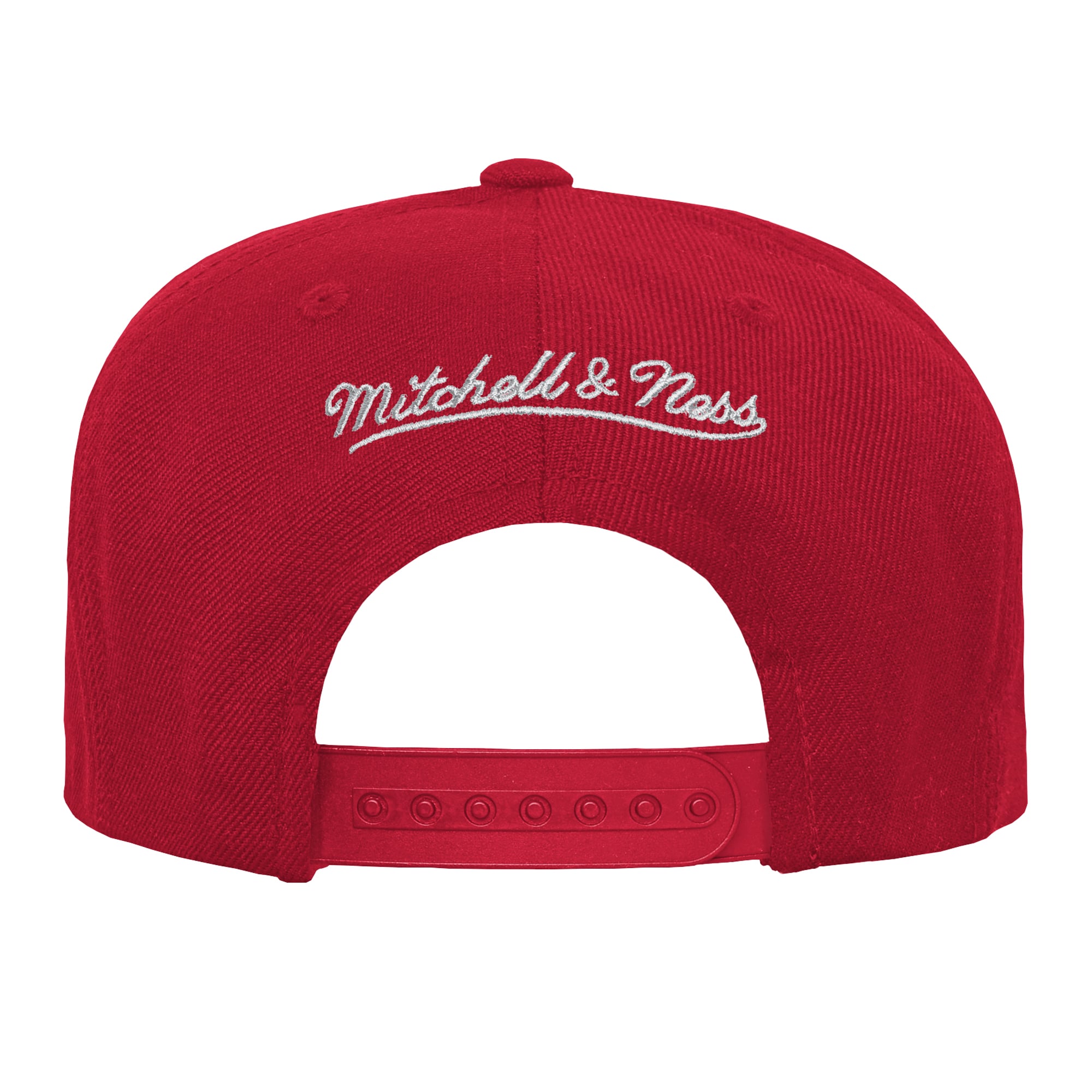 Youth Mitchell & Ness Red Houston Rockets Head Coach Flat Brim Snapback Hat