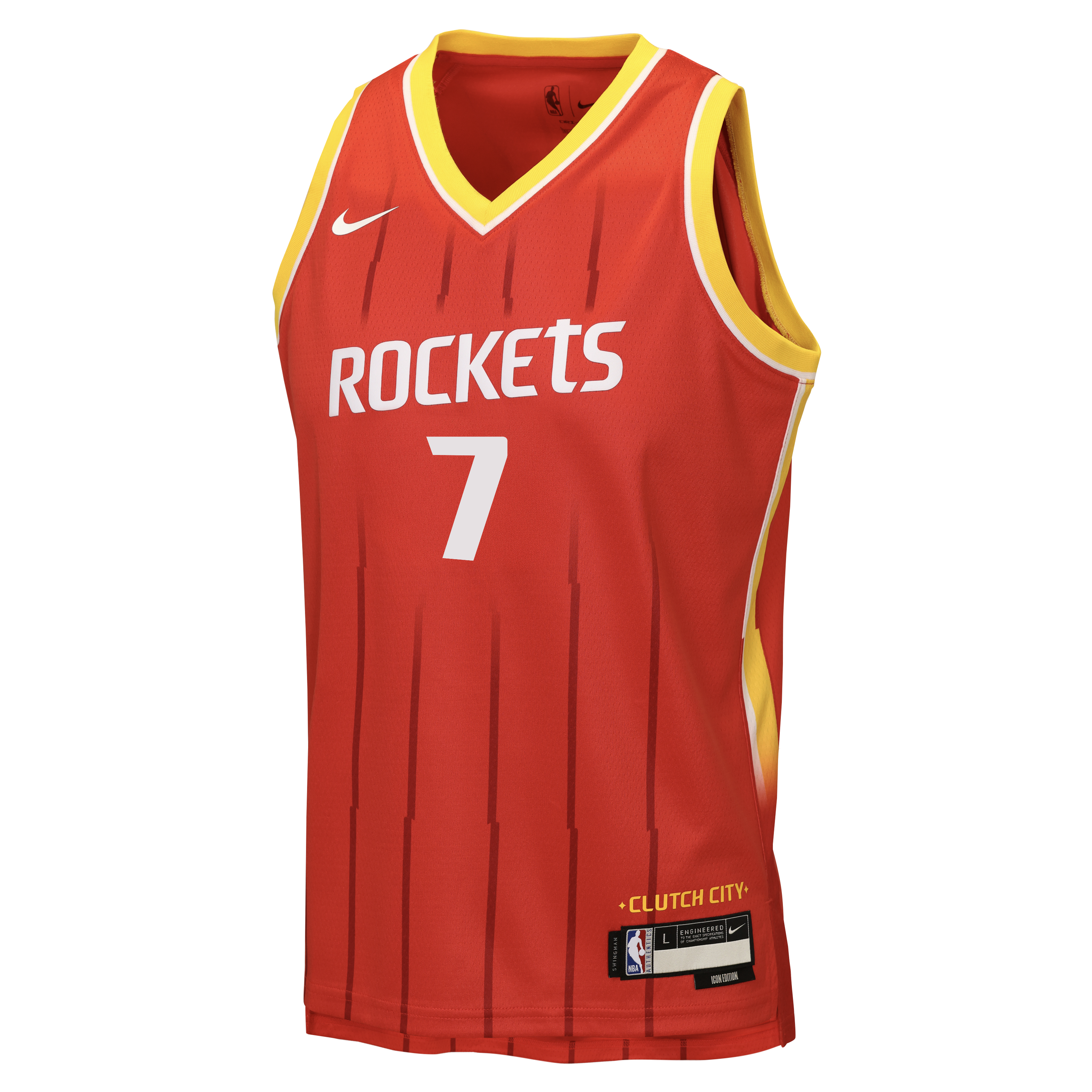 Youth Nike Kevin Durant Red Houston Rockets Swingman Jersey - Icon Edition