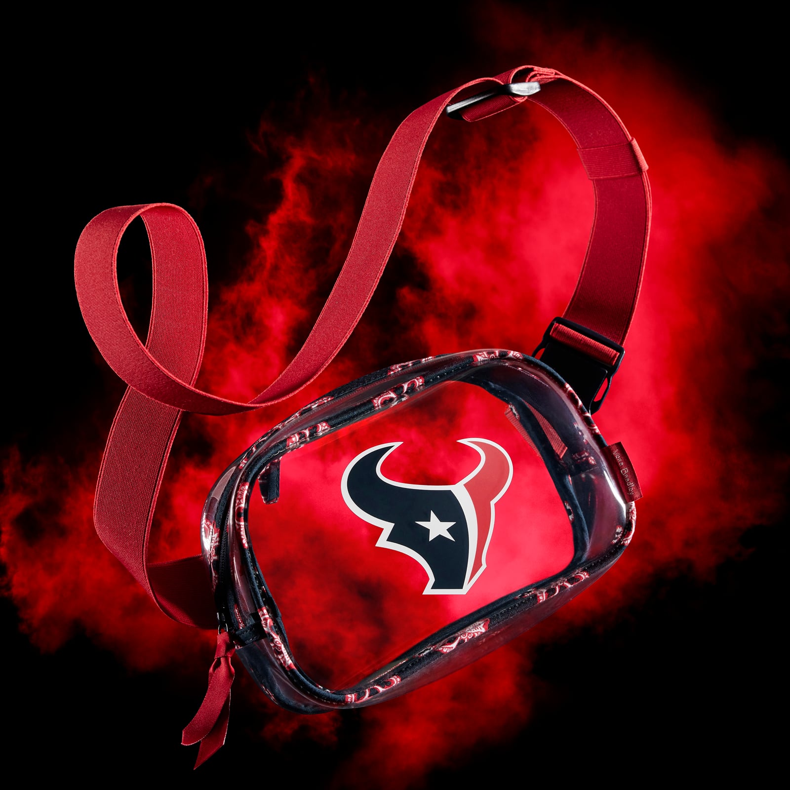 Sac banane transparent Vera Bradley des Houston Texans