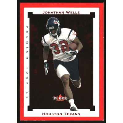 2002 Fleer Premium Star Ruby #155 Jonathan Wells