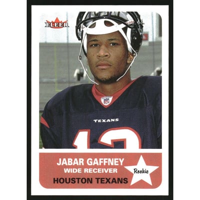 2002 Fleer Tradition Minis #264 Jabar Gaffney