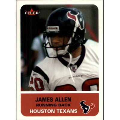 2002 Fleer Tradition Minis #36 James Allen