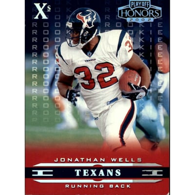 2002 Playoff Honors X's #116 Jonathan Wells