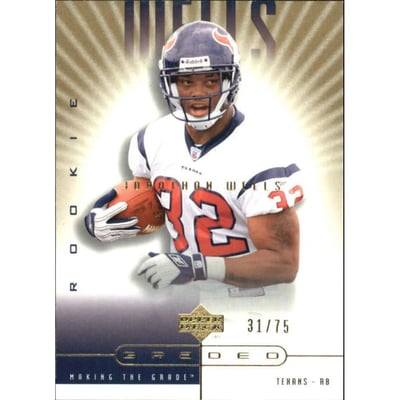2002 UD Graded Gold #132 Jonathan Wells P