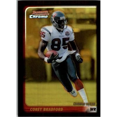 2003 Bowman Chrome Gold Refractors #85 Corey Bradford