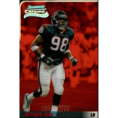 2003 Bowman Chrome Red Refractors #219 Antwan Peek