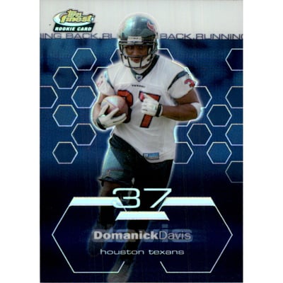 2003 Finest Refractors #66 Domanick Davis