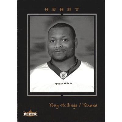 2003 Fleer Avant Black #84 Tony Hollings