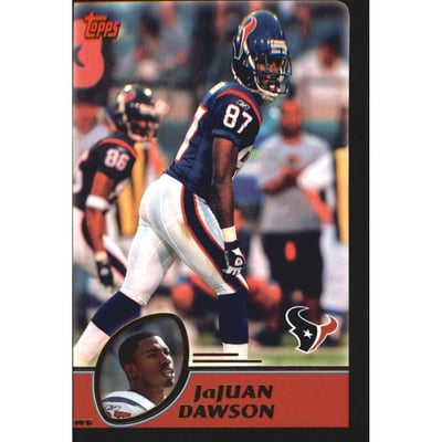 2003 Topps Black #102 Jajuan Dawson