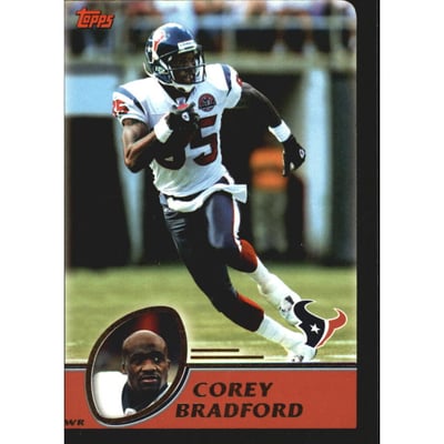2003 Topps Black #9 Corey Bradford