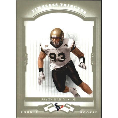 2004 Donruss Classics Timeless Tributes Green #217 Jason Babin