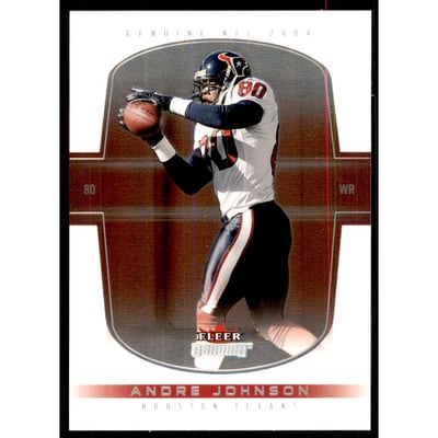 2004 Fleer Genuine Reflections #17 Andre Johnson