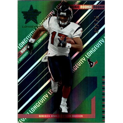 2004 Leaf Rookies and Stars Longevity Emerald #138 Kendrick Starling